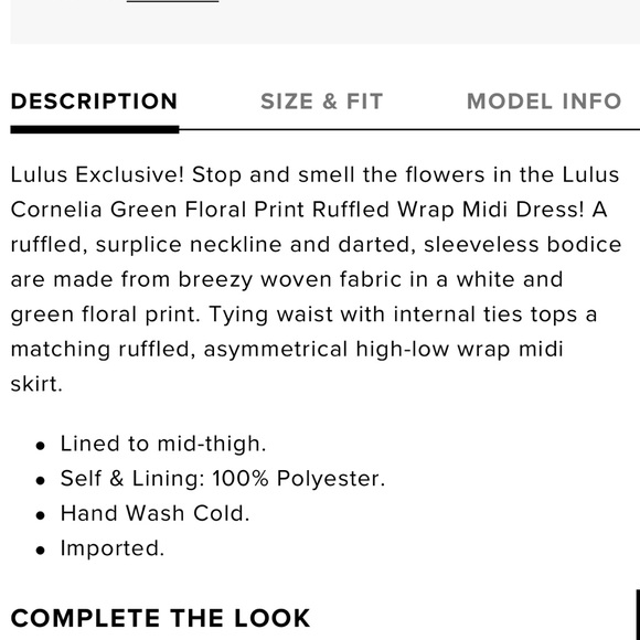 XS Lulus Cornelia Floral Print Ruffled Mini Dress - Picture 6 of 8